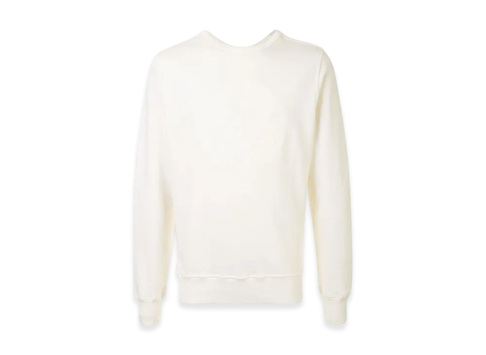 Stone Island 64760 Logo Reversible Sweatshirt - 20SS "Ivory"