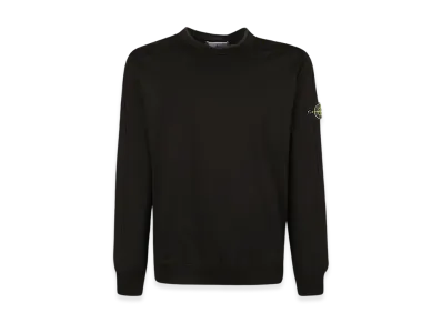 Stone Island 64752 Logo Crewneck Sweatshirt - 24SS "Black"