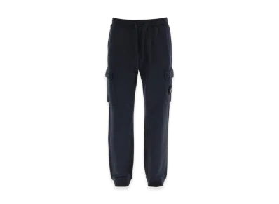 Stone Island 64751 Cotton Fleece Garment Dyed Jogging Pants - 22SS "Navy Blue"