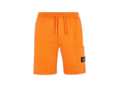 Stone Island 64651 Regular Fit Cargo Bermuda Shorts - 24SS "Orange"