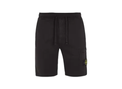 Stone Island 64651 Regular Fit Cargo Bermuda Shorts - 24SS "Black"