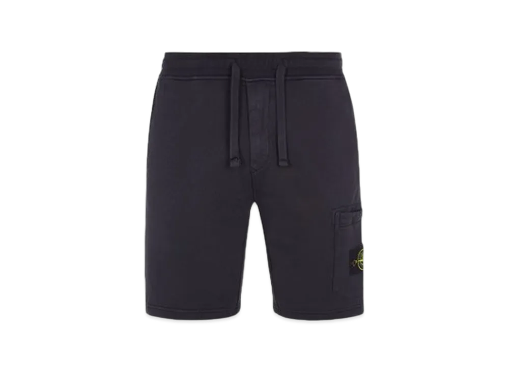 Stone Island 64651 Regular Fit Cargo Bermuda Shorts - 24SS "Blue"