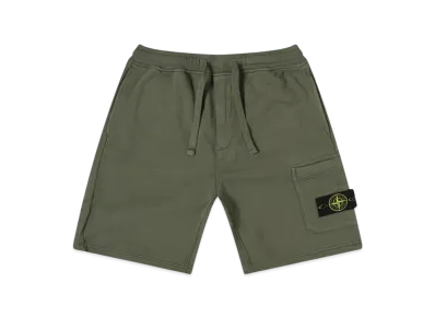 Stone Island 64651 Garment Dyed Sweat Shorts - 24SS "Musk"