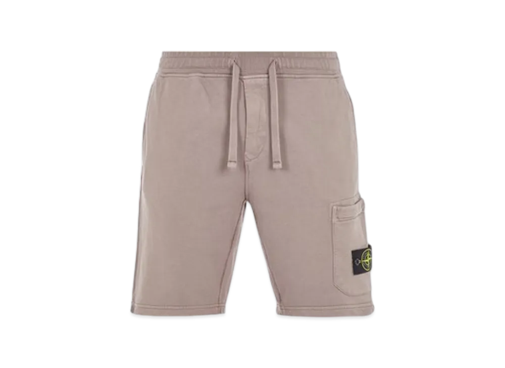 Stone Island 64651 Regular Fit Cargo Bermuda Shorts - 24SS "Dove Grey"