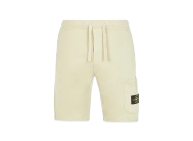 Stone Island 64651 Regular Fit Cargo Bermuda Shorts - 24SS "Ecru"
