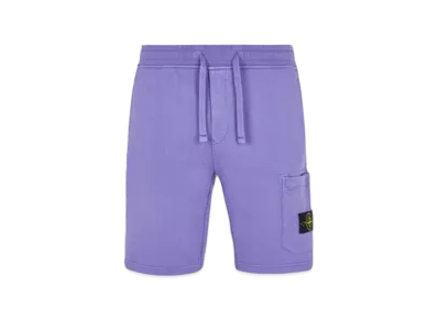Stone Island 64651 Regular Fit Cargo Bermuda Shorts - 24SS "Lavender"