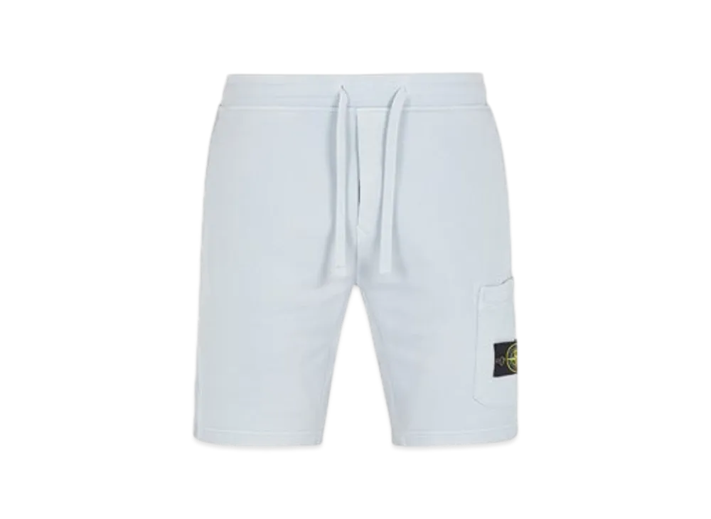 Stone Island 64651 Regular Fit Cargo Bermuda Shorts - 24SS "Sky Blue"