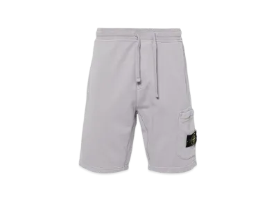 Stone Island 64651 Fleece Bermuda Shorts - 24SS "Dust Gray"