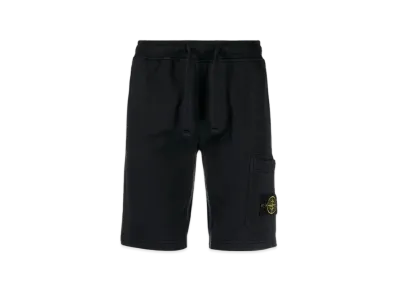 Stone Island 64651 Fleece Bermuda Shorts - 24SS "Navy Blue"