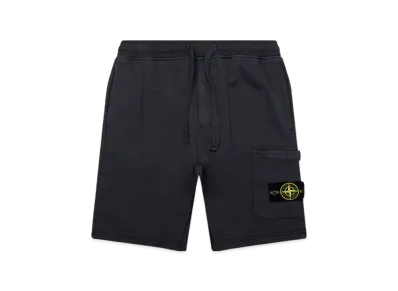 Stone Island 64651 Fleece Bermuda Shorts - 23SS "Charcoal Grey"