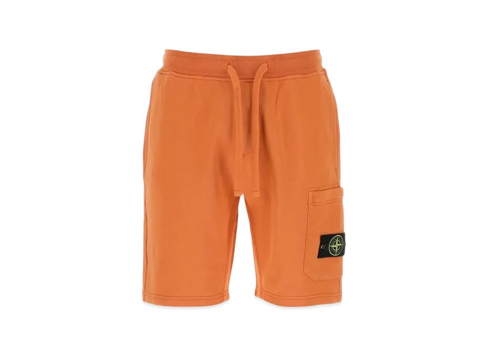 Stone Island 64651 Fleece Bermuda Shorts - 23SS "Sienna Brown"