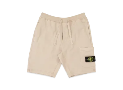 Stone Island 64651 Fleece Bermuda Shorts - 23SS "Dove Grey"