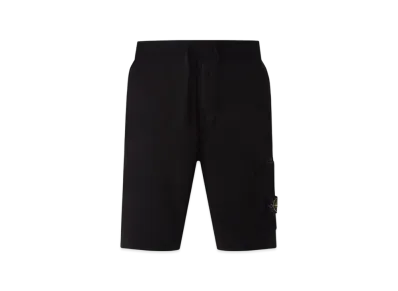Stone Island 64651 Fleece Bermuda Shorts - 23SS "Black"