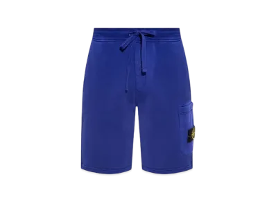 Stone Island 64651 Fleece Bermuda Shorts - 22SS "Bluette"