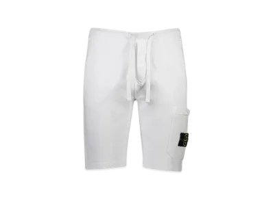 Stone Island 64651 Fleece Bermuda Shorts - 22SS "Ice"