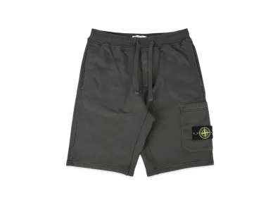 Stone Island 64651 Fleece Bermuda Shorts - 22SS "Dark Grey"
