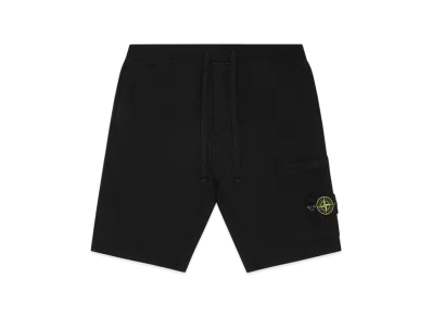 Stone Island 64651 Fleece Bermuda Shorts - 22SS "Black"