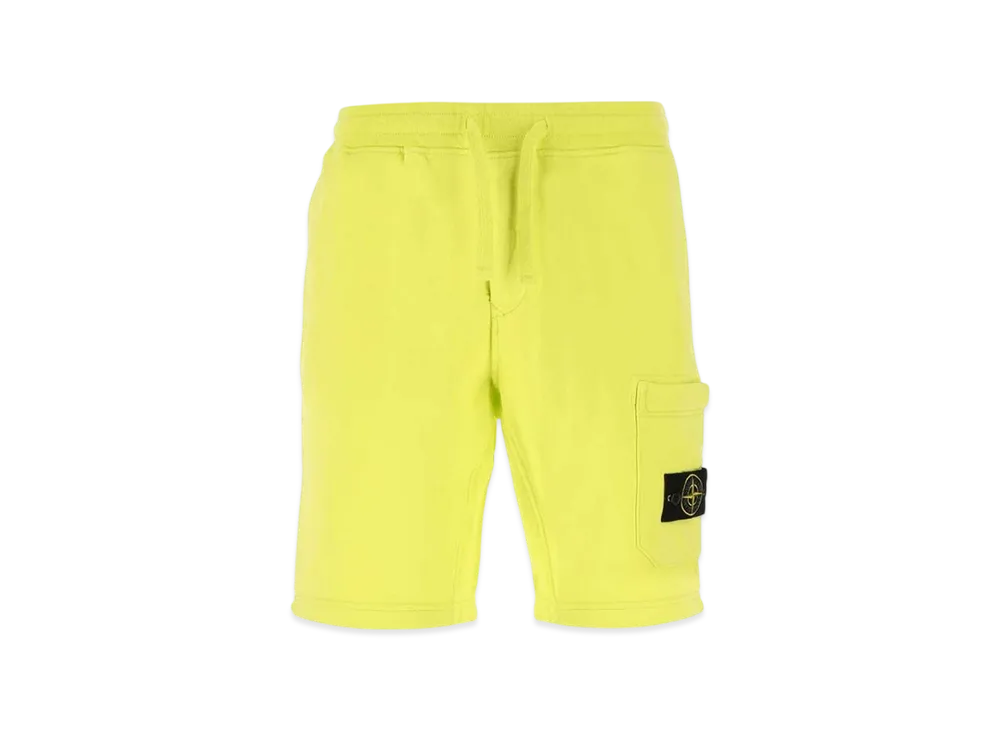Stone Island 64651 Fleece Bermuda Shorts - 21SS "Pistachio"