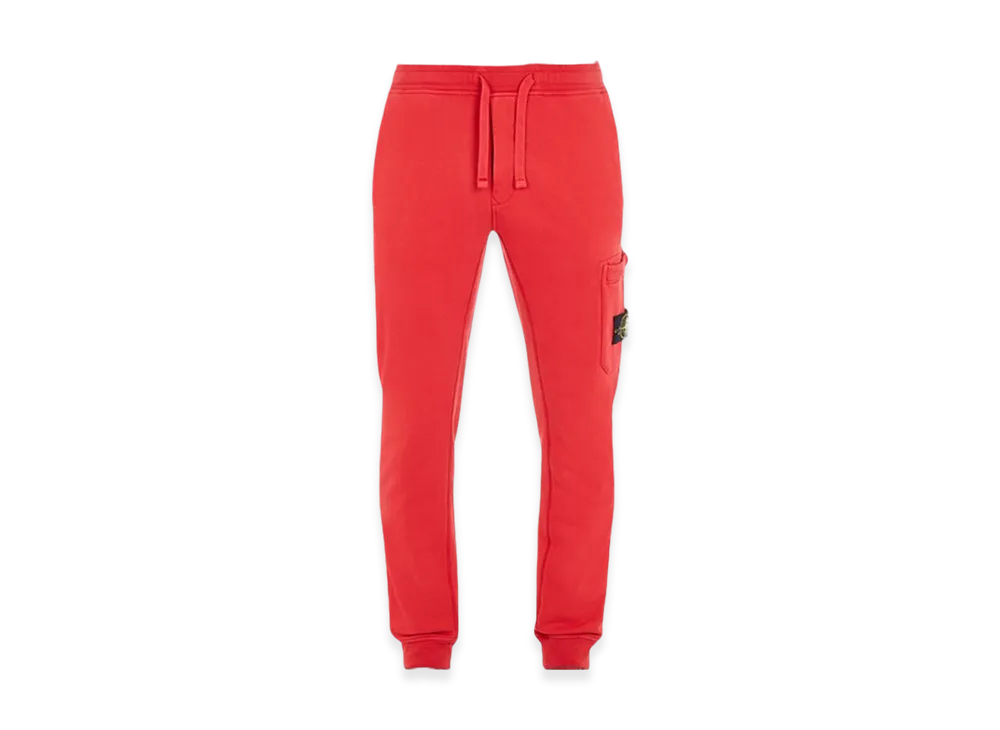 Stone Island 64551 Slim Fit Cargo Sweatpants - 24SS "Red"