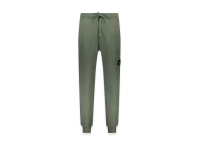 Stone Island 64551 Cotton Fleece Cargo Pants - 24SS "Musk Green"
