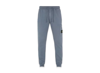 Stone Island 64551 Garment Dyed Cotton Fleece Cargo Sweatpants - 23FW "Lead"