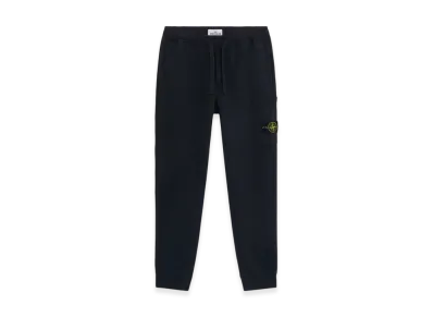 Stone Island 64551 Cotton Fleece Slim Fit Cargo Jogging Pants - 24FW "Navy Blue"
