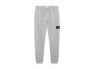 Stone Island 64551 Cotton Fleece Slim Fit Cargo Jogging Pants - 24FW "Dust Melange"