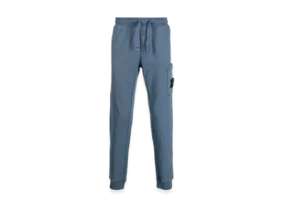 Stone Island 64551 Cotton Fleece Cargo Pants - 23SS "Avio Blue"