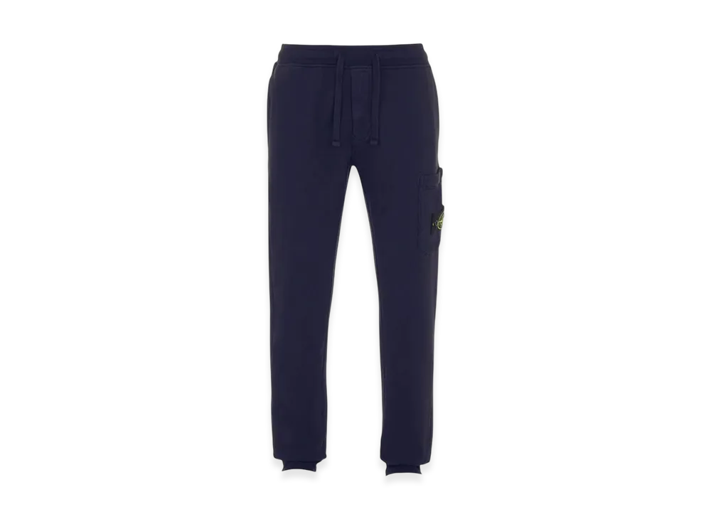 Stone Island 64551 Cotton Fleece Cargo Pants - 22SS "Navy Blue"
