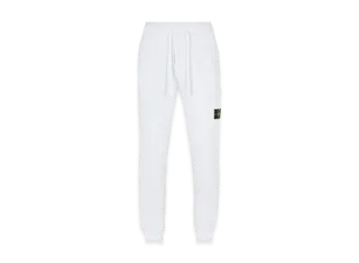Stone Island 64551 Cotton Fleece Cargo Pants - 22SS "White"