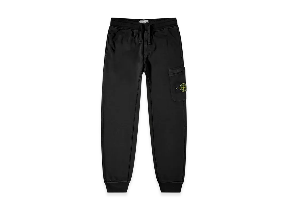 Stone Island 64551 Cotton Fleece Cargo Pants - 22SS "Black"