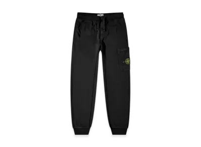 Stone Island 64551 Cotton Fleece Cargo Pants - 22SS "Black"