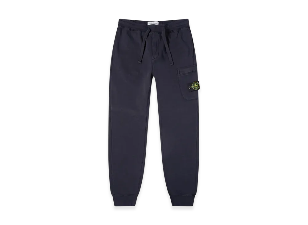 Stone Island 64551 Cotton Fleece Cargo Pants - 21SS "Navy Blue"