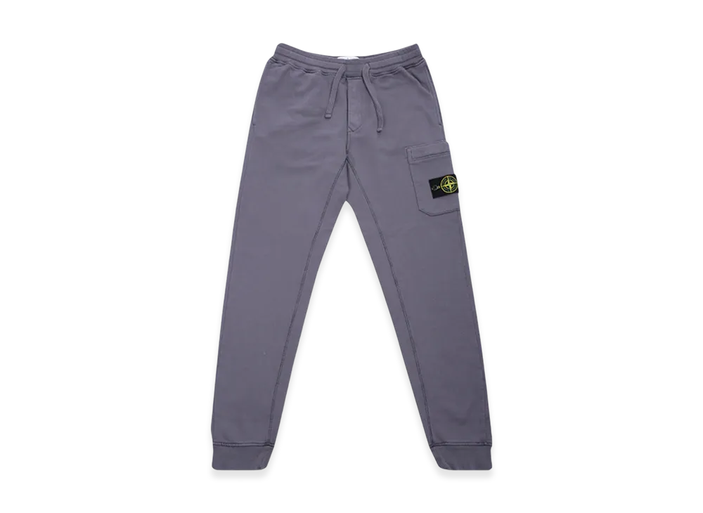 Stone Island 64551 Cotton Fleece Cargo Pants - 21SS "Pewter Grey"