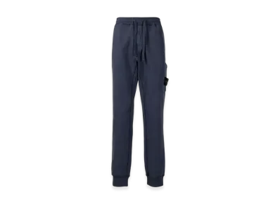 Stone Island 64551 Cotton Fleece Cargo Pants - 21SS "Avio Blue"
