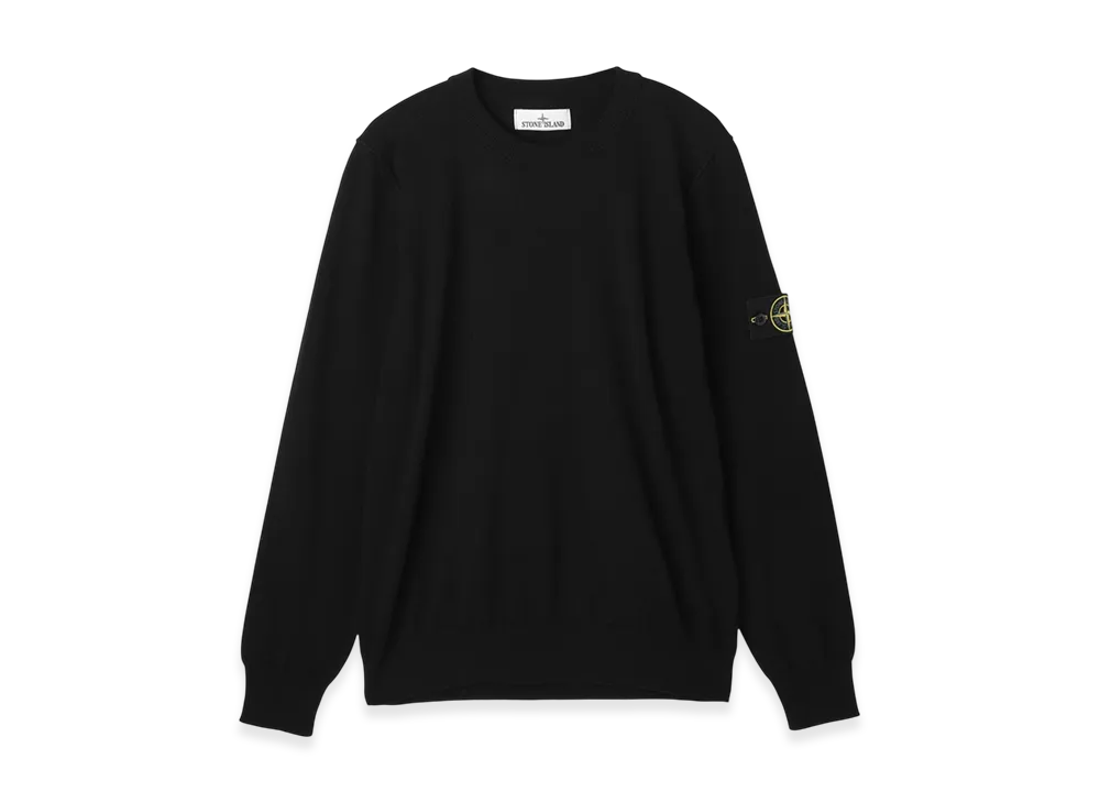 Stone Island Crewneck Knit 5100053 Soft Organic Cotton "Black"