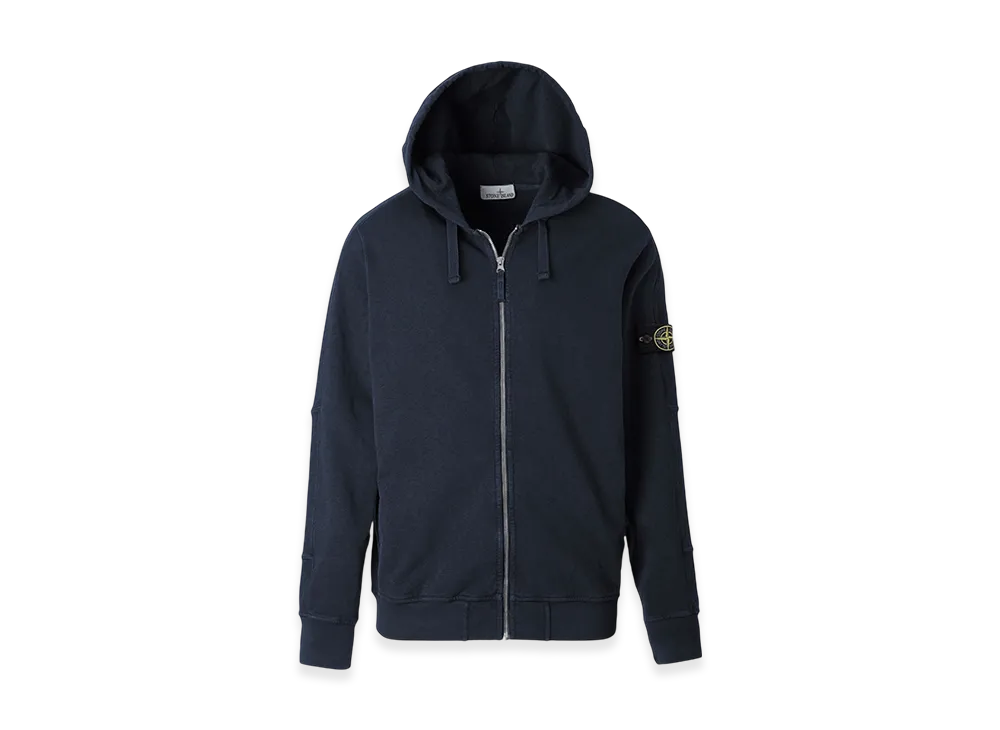 Stone Island Zip-Up Parka 63160 Old Treatment "Navyblue"