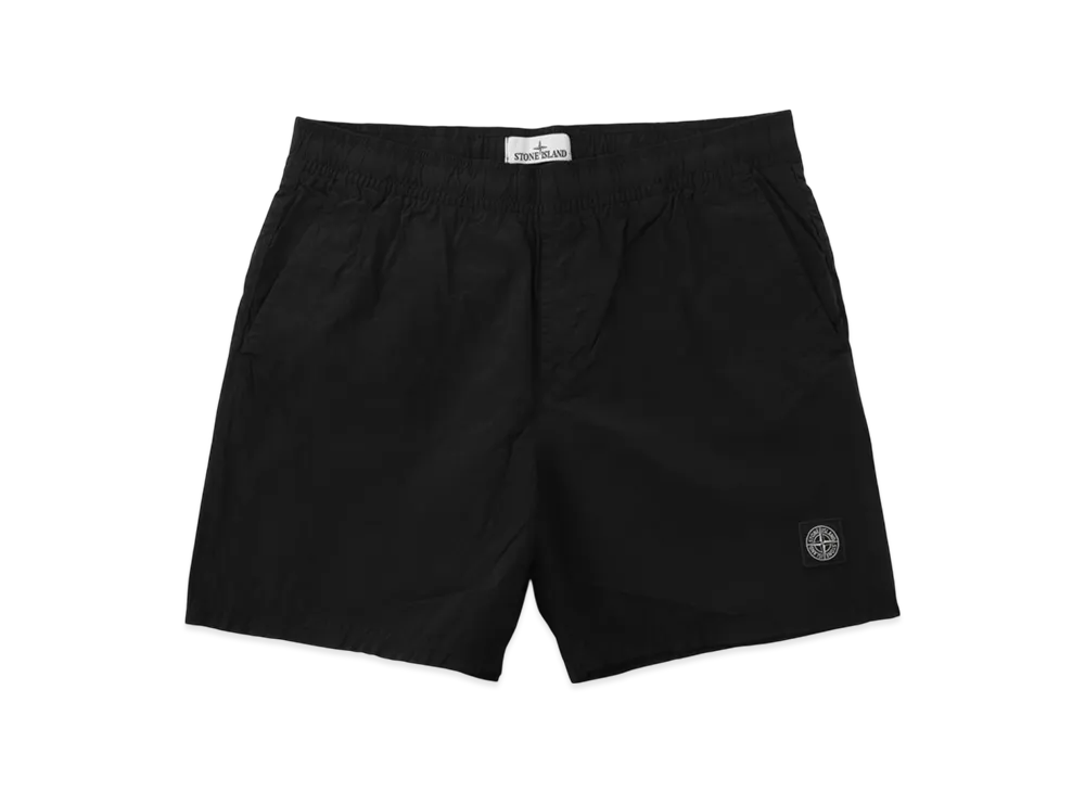 Stone Island Swim Shorts B100009 Nylon Metal in Econyl "Black"