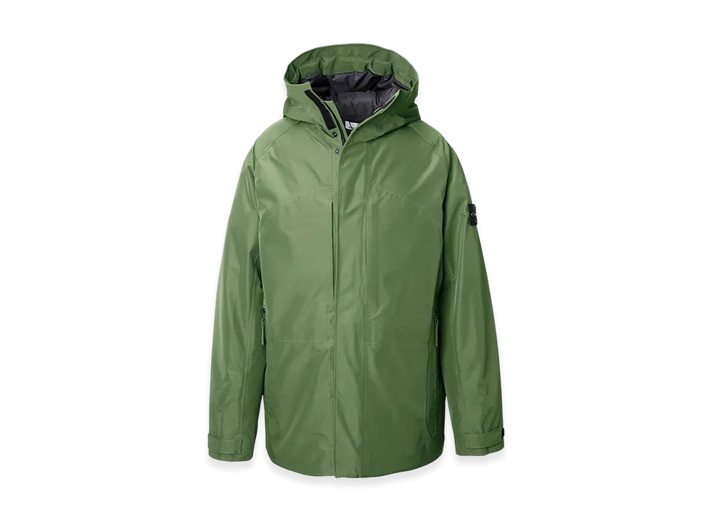 Stone Island Down Jacket 3L Gore-Tex in Recycled Polyester Down "Olivegreen"