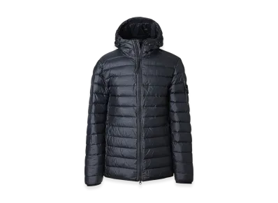 Stone Island Down Jacket 40124 Loom Woven Chambers Nylon Down "Navyblue"