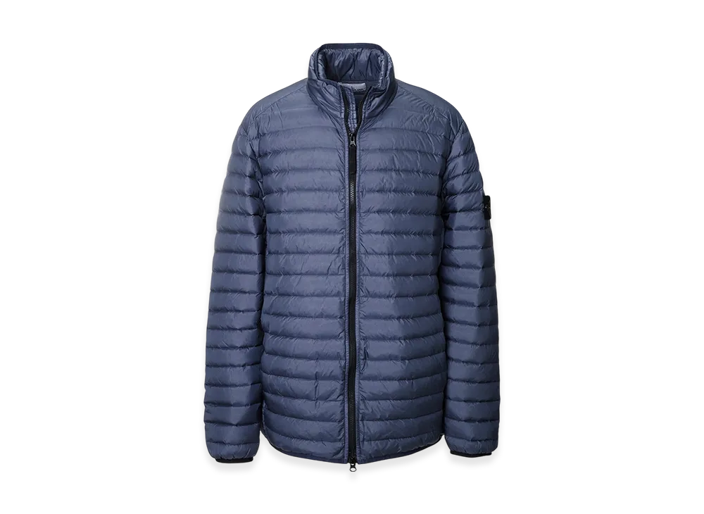 Stone Island Down Jacket 41524 Packable Loom Woven Chambers R-Nylon "Darkblue"