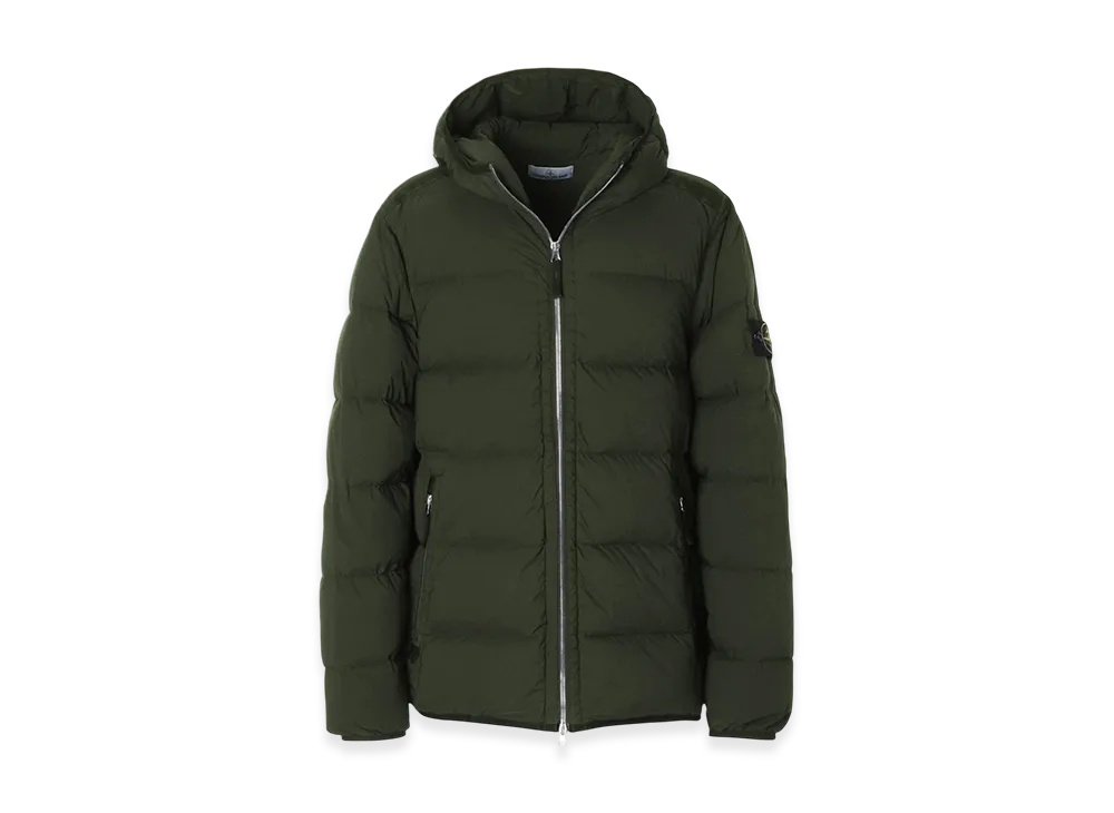 Stone Island Down Jacket 43728 Seamless Tunnel Nylon Down "Olive"
