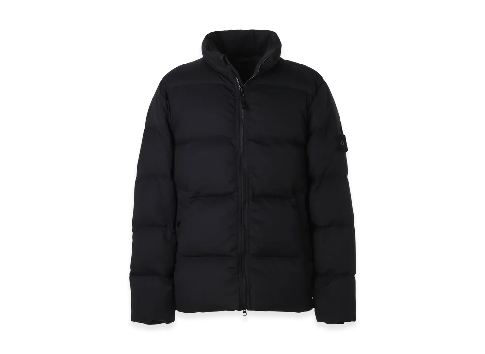 Stone Island Down Jacket 453F3 Wool Twill Down Stone Island Ghost Piece "Black"