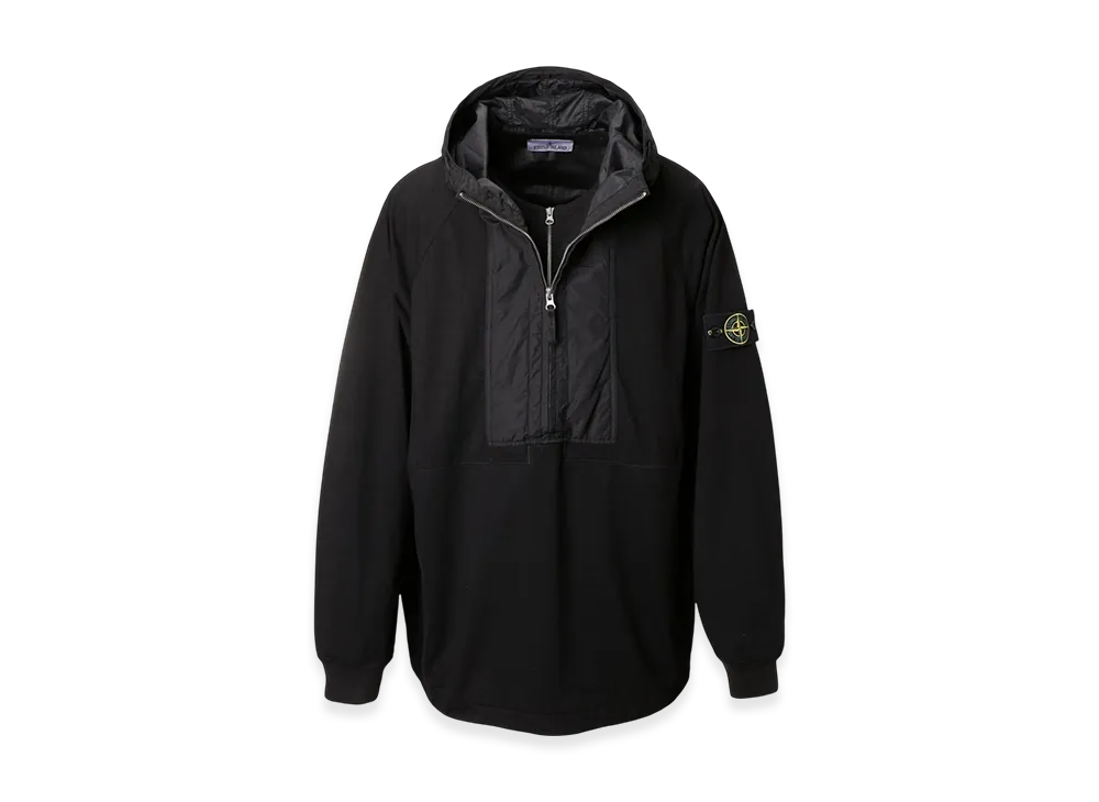 Stone Island Half-Zip Pullover 43632 Mix Fabric "Black"