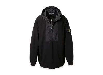 Stone Island Half-Zip Pullover 43632 Mix Fabric "Black"