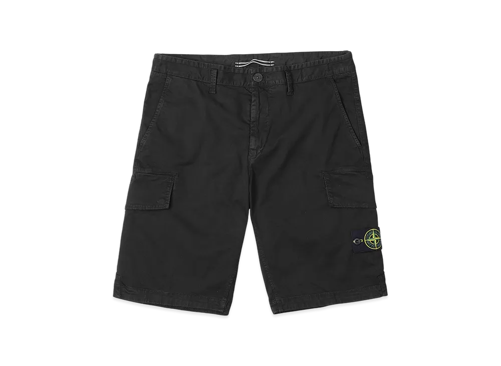Stone Island Shorts Size 29 L1204 Old Treatment "Black"