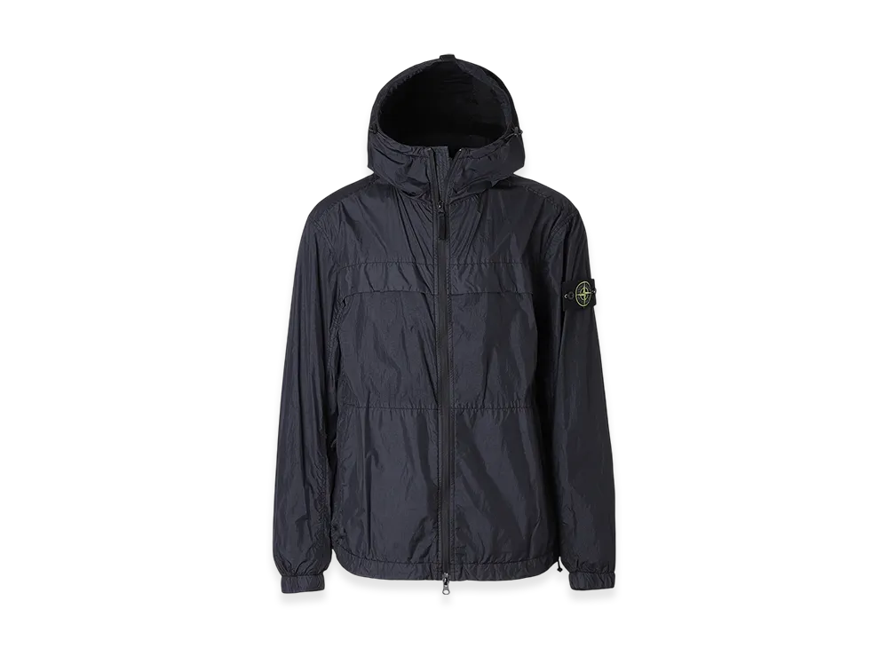 Stone Island Hooded Blouson 40922 Garment Dyed Crinkle Reps R-NY "Navyblue"