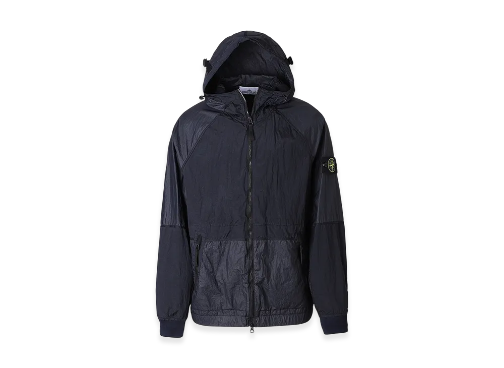 Stone Island Hooded Blouson 42020 Nylon Metal Watro-TC in Econyl Regenerated Nylon "Navyblue"