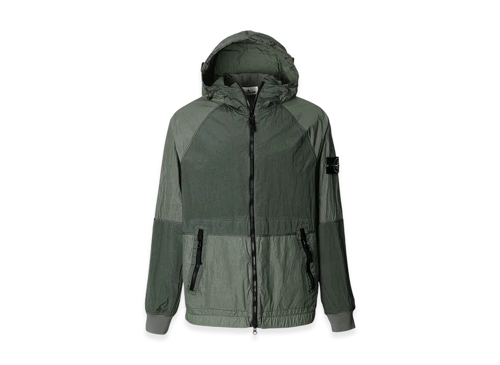 Stone Island Hooded Blouson 42020 Nylon Metal Watro-TC in Econyl Regenerated Nylon "Musk"