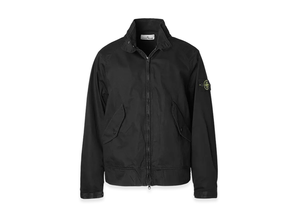 Stone Island Blouson 43734 Bio Raso with Bio-Alloy Light Cover-TC "Black"
